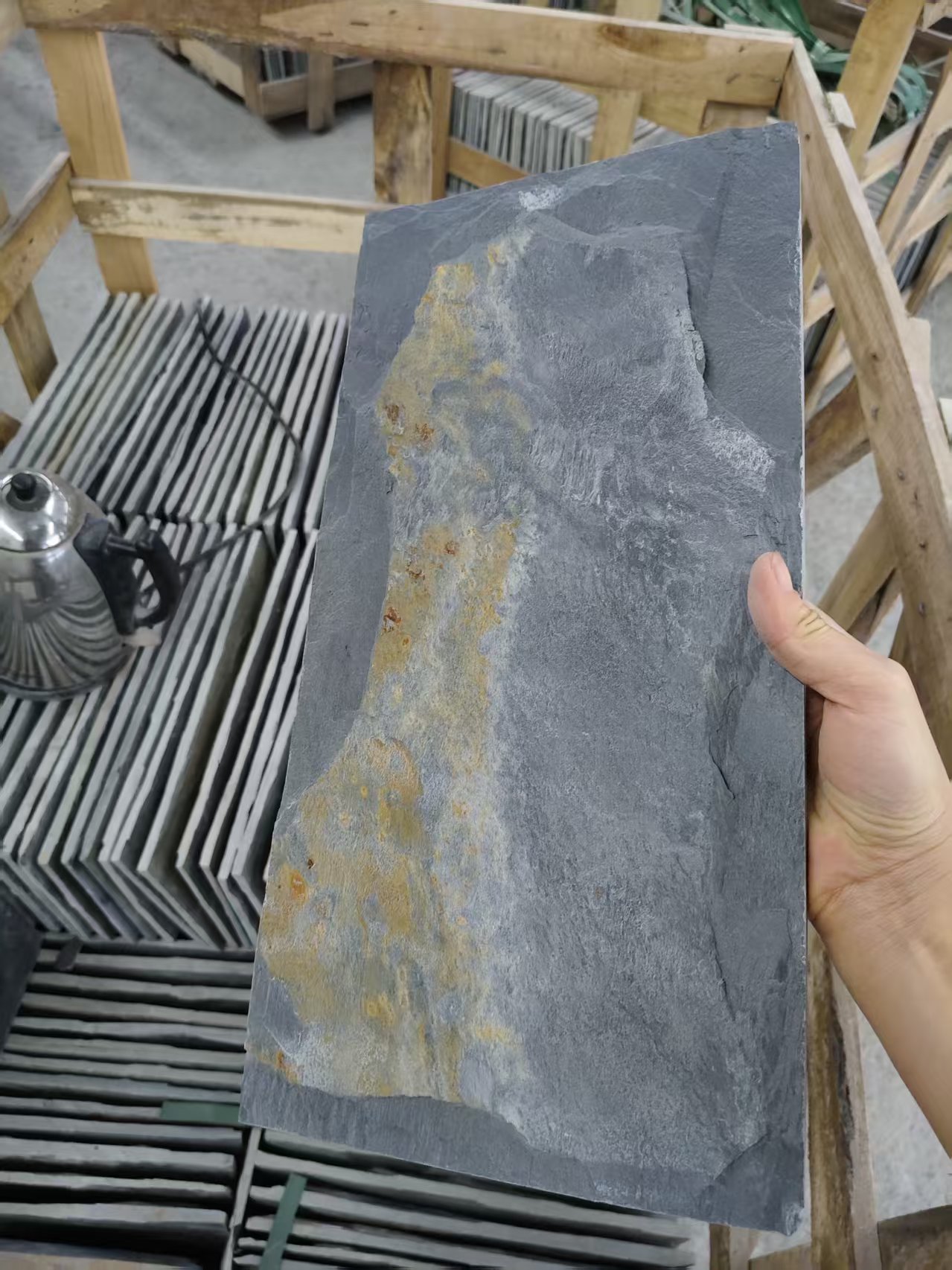 天然青石蘑菇石/文化石/背景墙/外墙