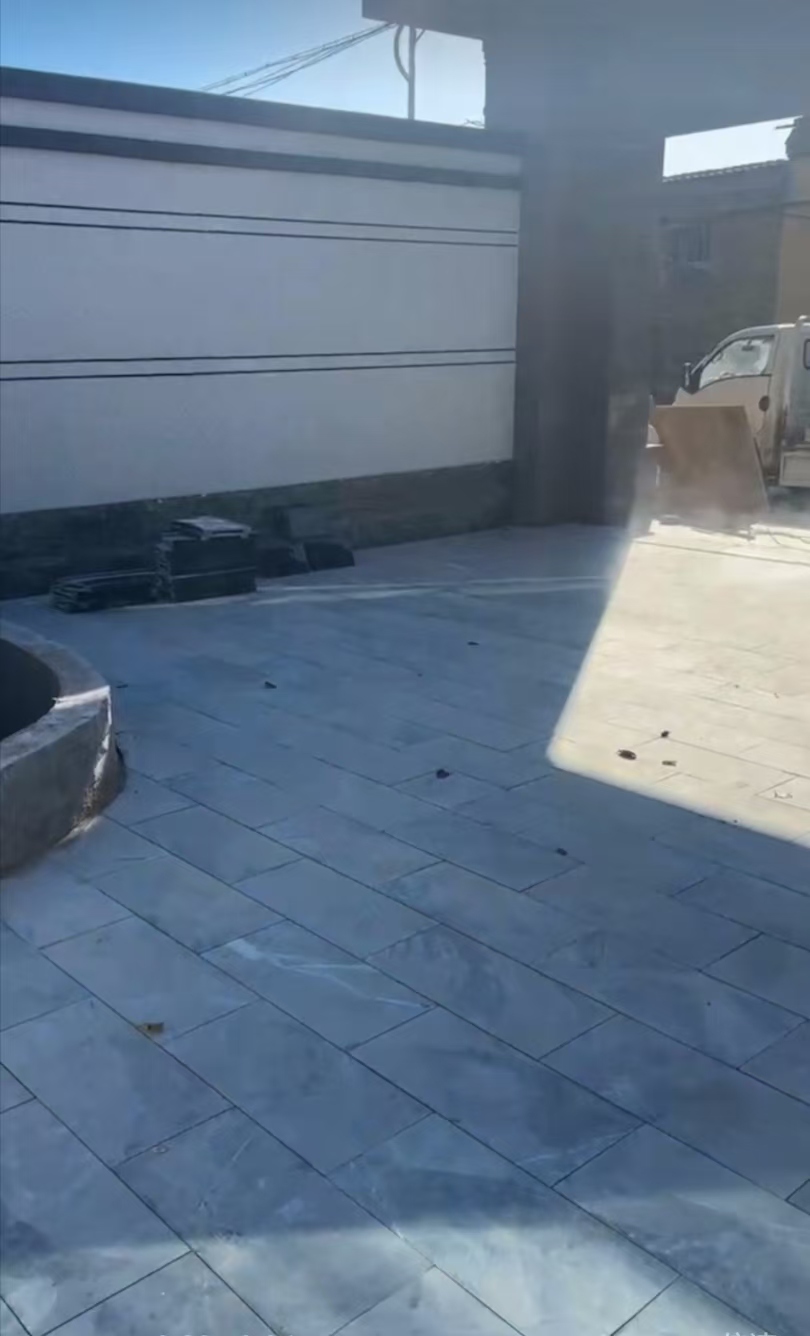 黑色机切面青石板