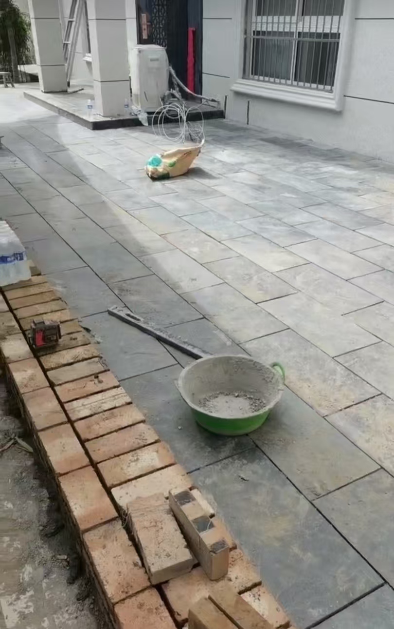 黑色机切面青石板