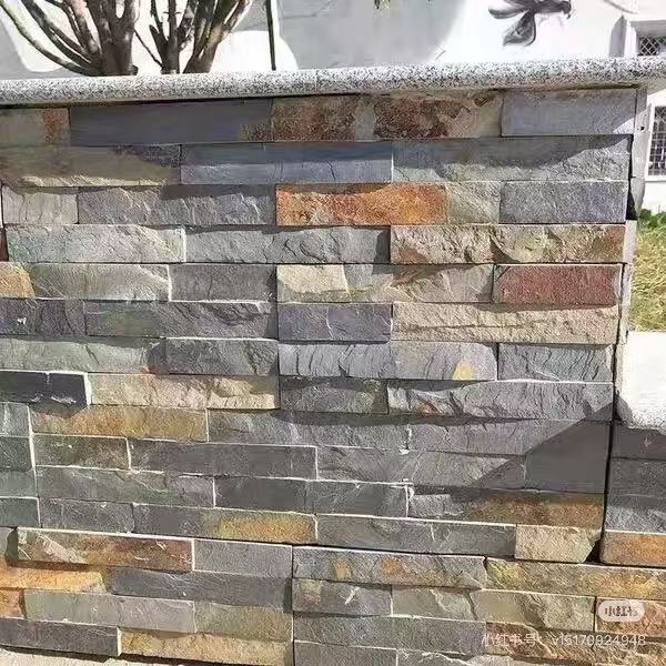 锈色组合板文化石材60X15