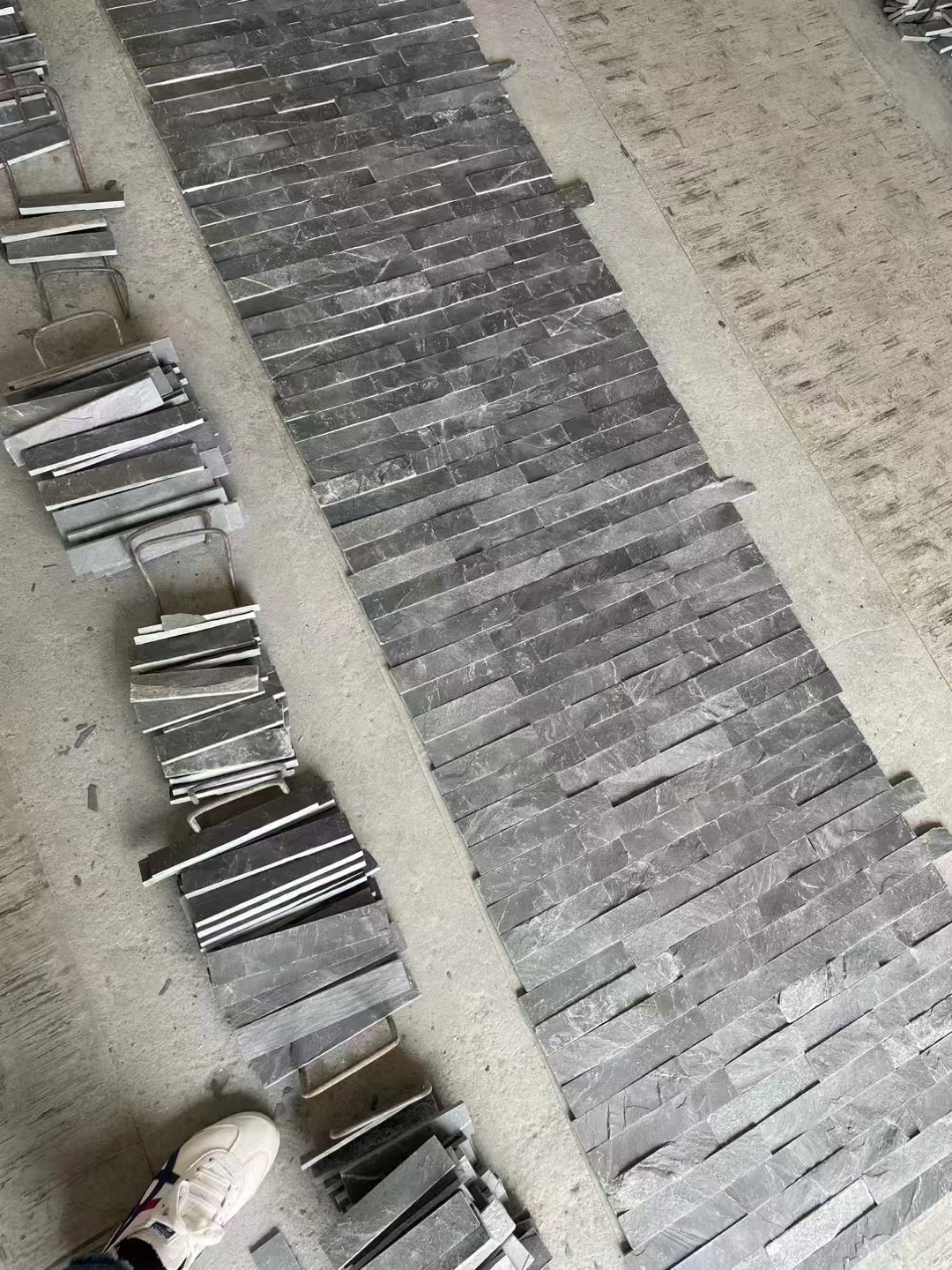 黑色组合板文化石材60X15