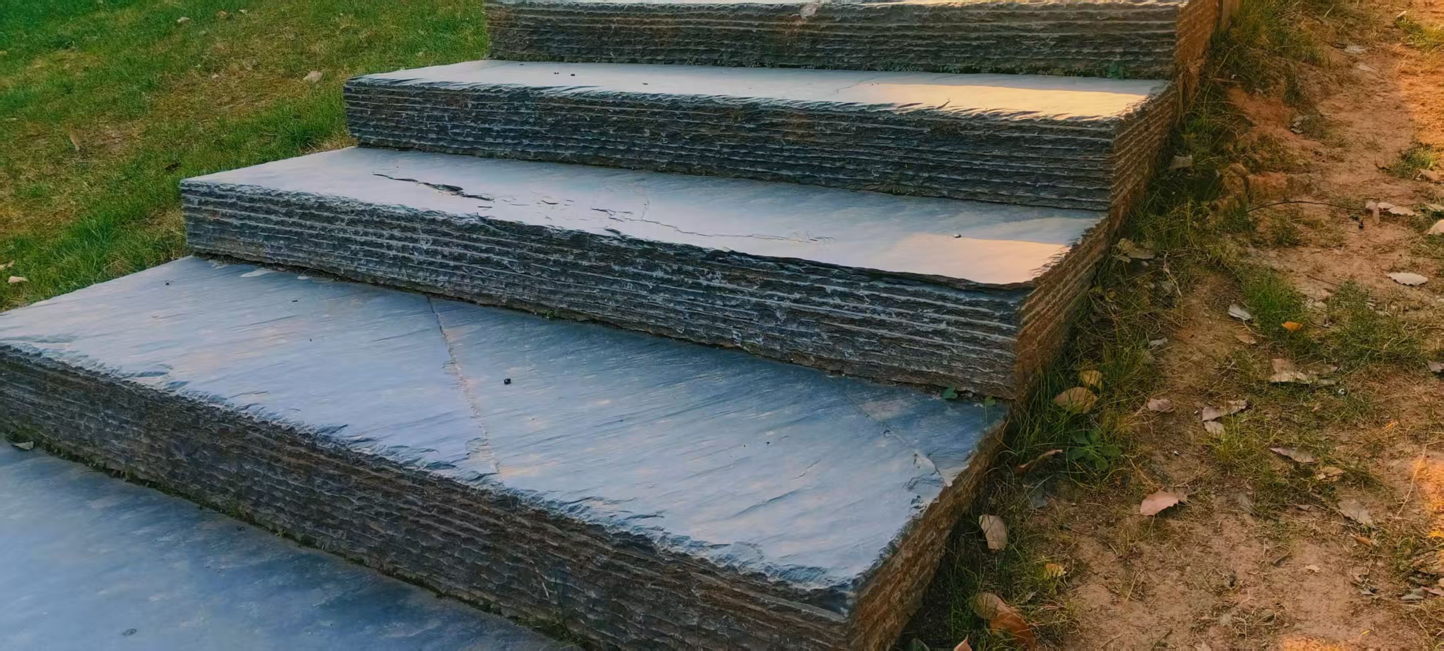 楼梯踏步石板/台阶石板/阶梯石板