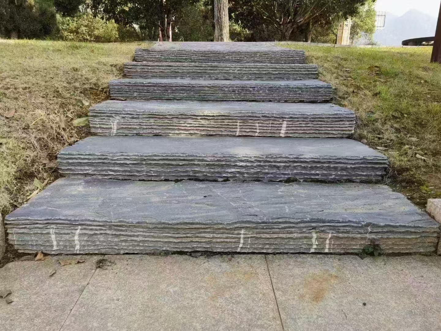 楼梯踏步石板/台阶石板/阶梯石板