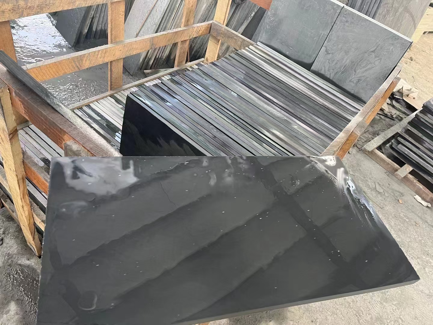 哑光面青石板/光面黑青石板