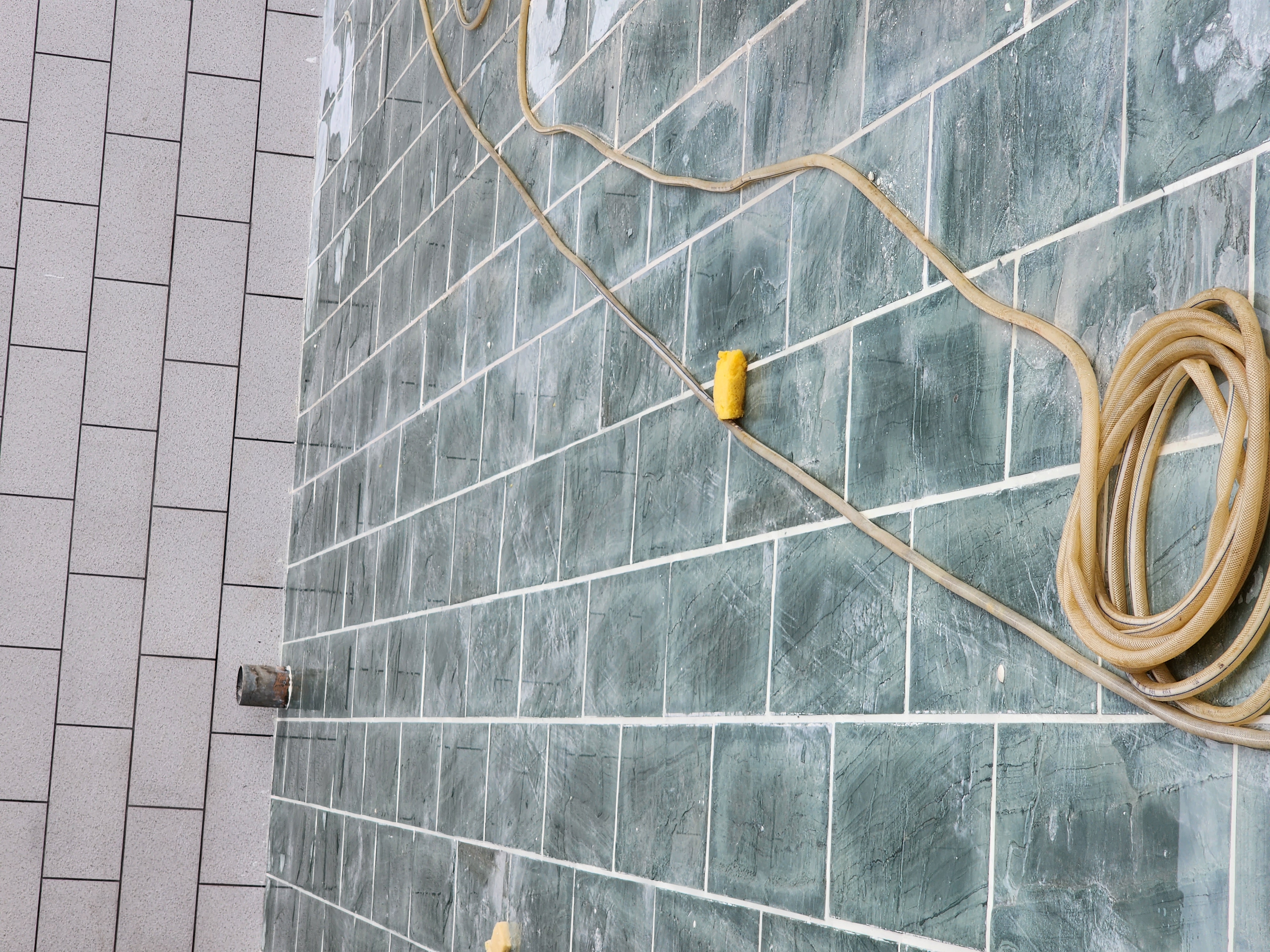 绿石板/绿平台/绿蘑菇石/绿色冰裂纹/绿石材