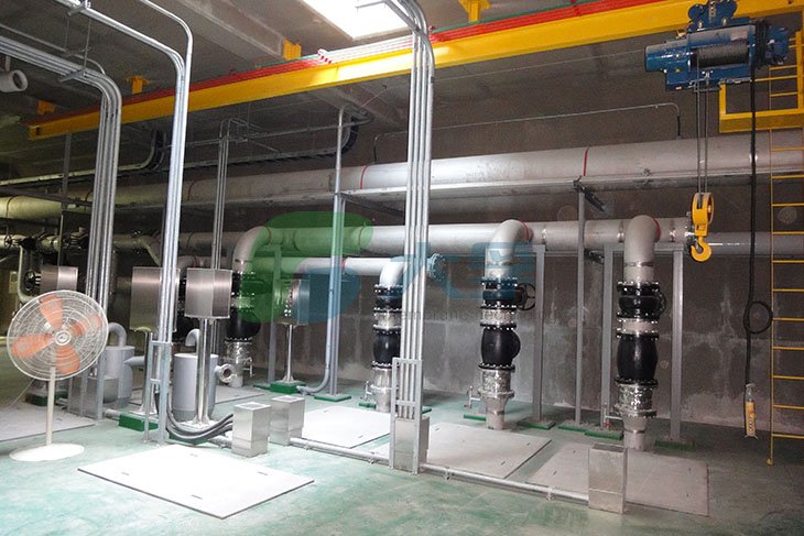 韩国10000吨／天地埋式MBR工艺污水处