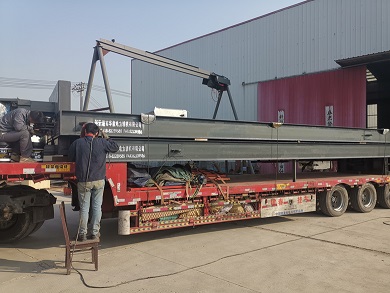 焦化烟道闸板门准备发货