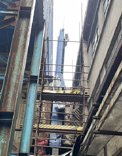 可在线维护插板阀安装