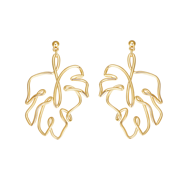 CICI SONG HOLIDAY 18K Gold-Leaf