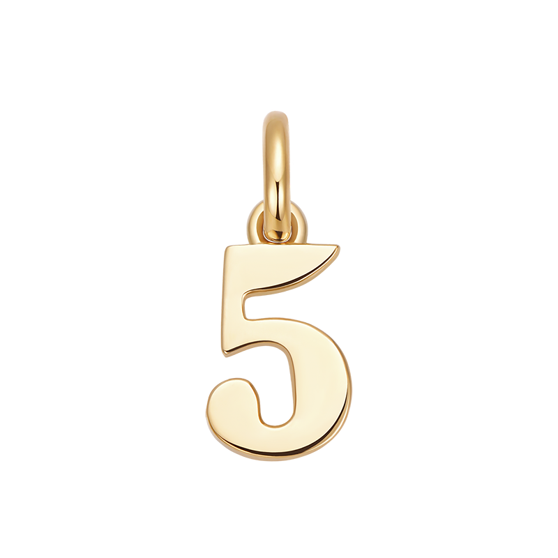CICI SONG SOWING 18k Gold-Lucky Number 5