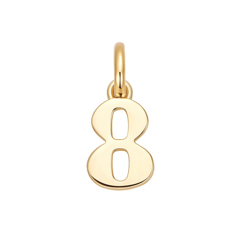 CICI SONG SOWING 18k Gold-Lucky Number 8