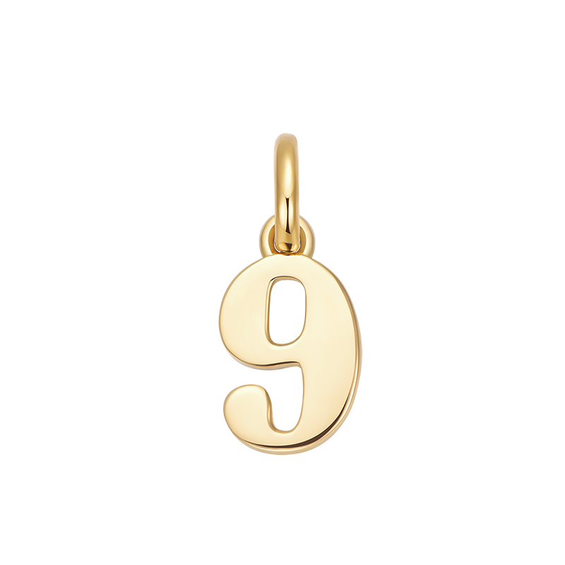 CICI SONG SOWING 18k Gold-Lucky Number 9