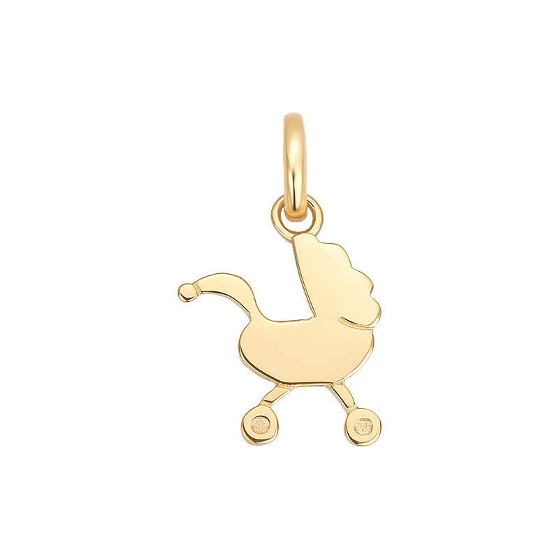 CICI SONG SOWING 18K Gold-Baby Carriage