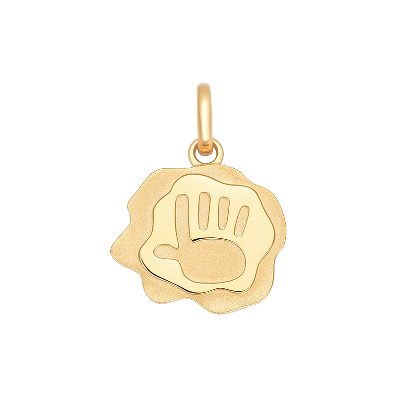 CICI SONG SOWING 18K Gold-Baby Fingerprints