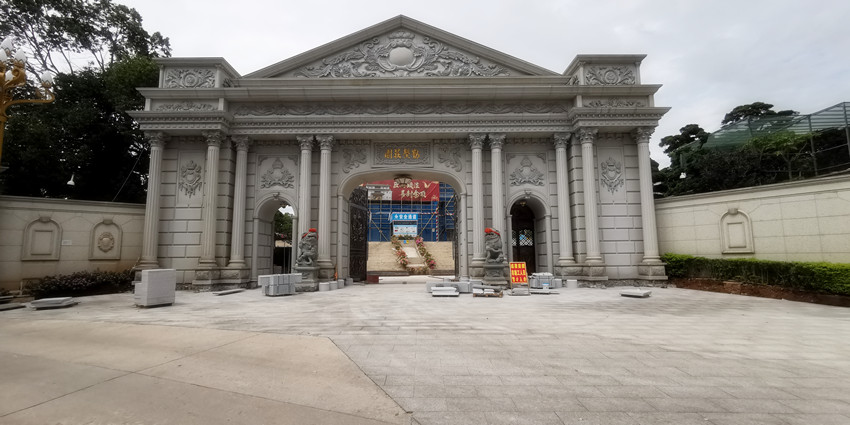 勤馨庄园-意大利FAAC重型液压地埋式开门机S800 勤馨庄园-意大利FAAC重型液压地埋式开门机S800