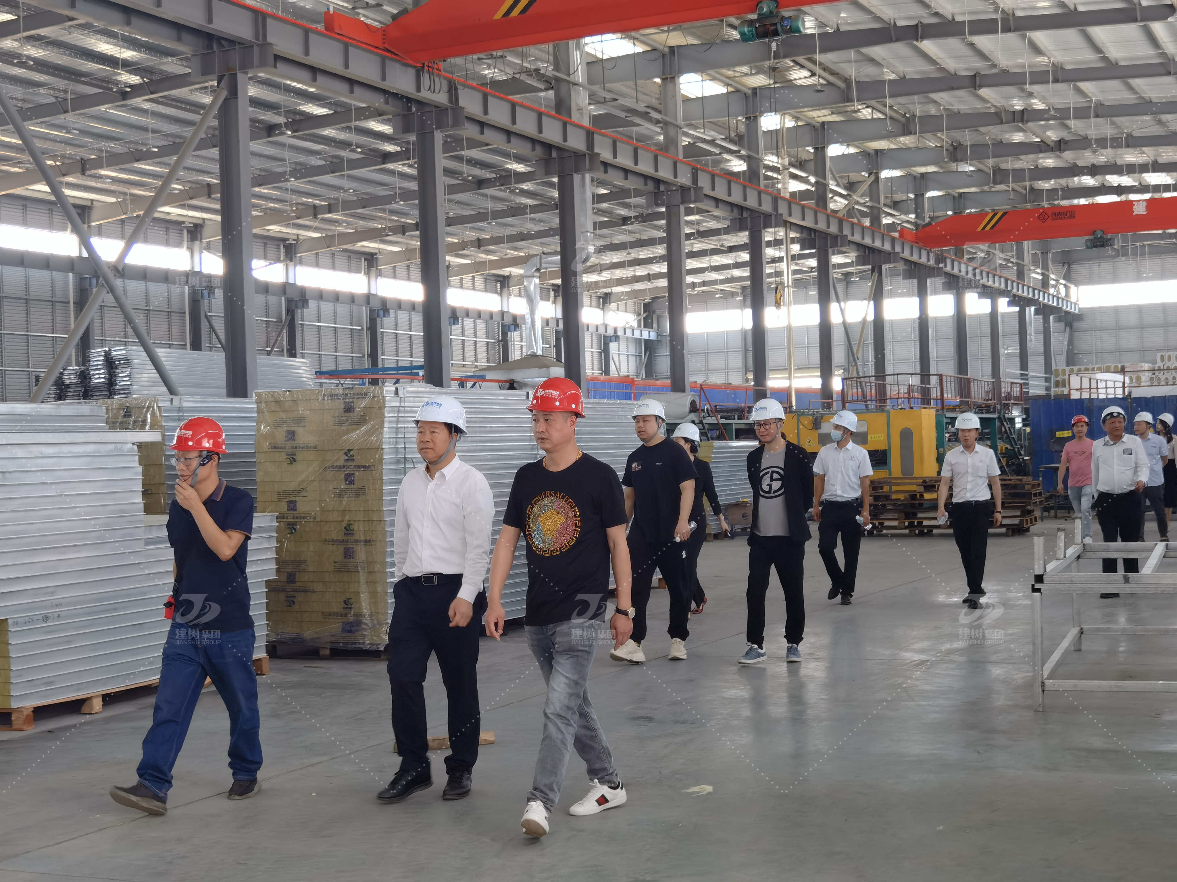 产、研、学结合，福州商会领导班子走访建树集团生产基地