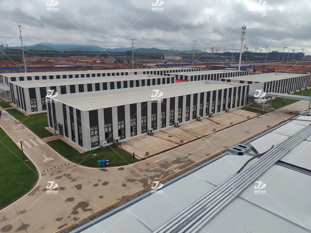 建树示范项目-广西华友钢结构办公综合楼