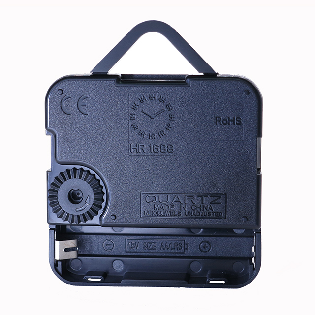 Hook wall clock movement