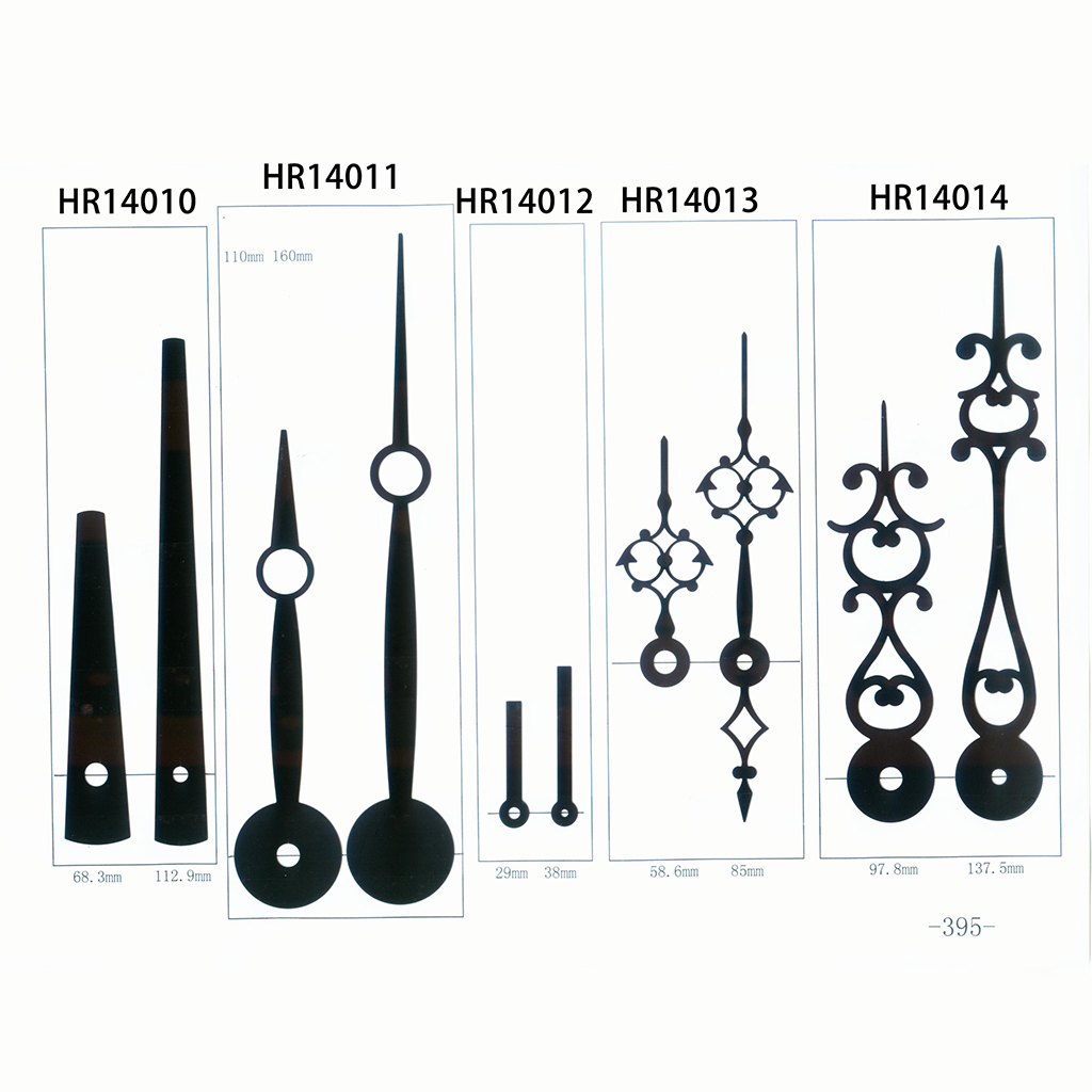 HR14010-HR14042 Metal clock hands Preview