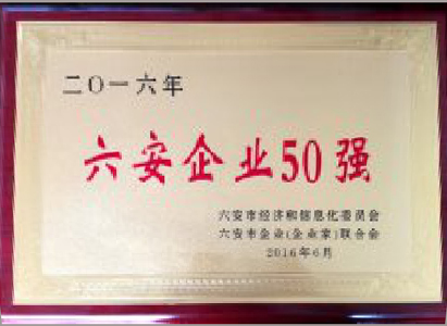六安企业50强