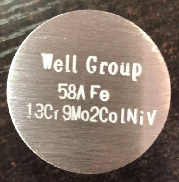58A Fe-13Cr9Mo2Co1NiV