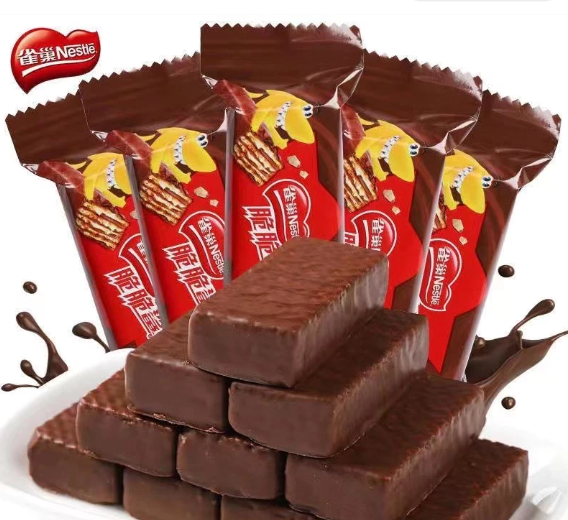 雀巢脆脆鲨12.5g*5根 巧克力威化