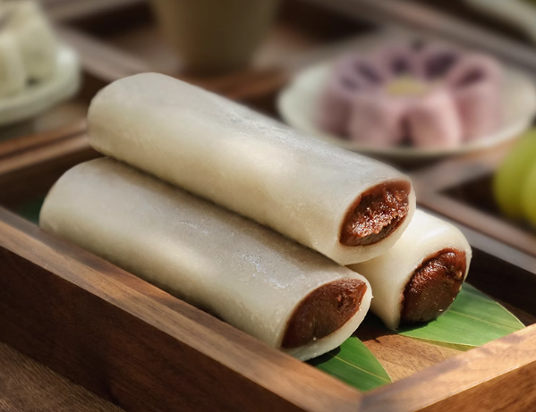 条头糕杭州特产糯米糕团点心好吃糯糯叽叽的零食品麻薯小吃