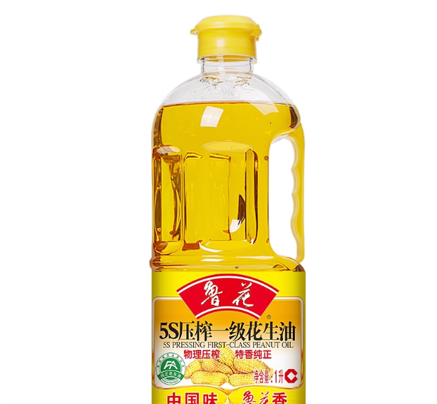 鲁花5S一级花生油1Lx1 食用油 粮油