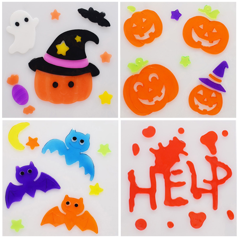 Gel Window Stickers-Halloween Series