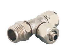 三通侧螺纹接头：MKFY