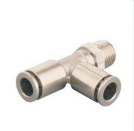 三通侧螺纹金属接头：MKQBY