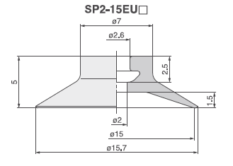 低矮（EU）型吸盘