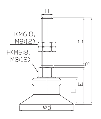S-P(U)平行吸盘-固定式