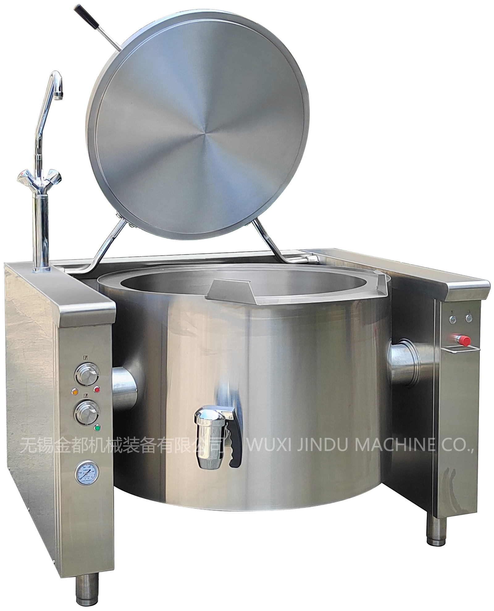 Electric Tiltable Double Jacket Stove
