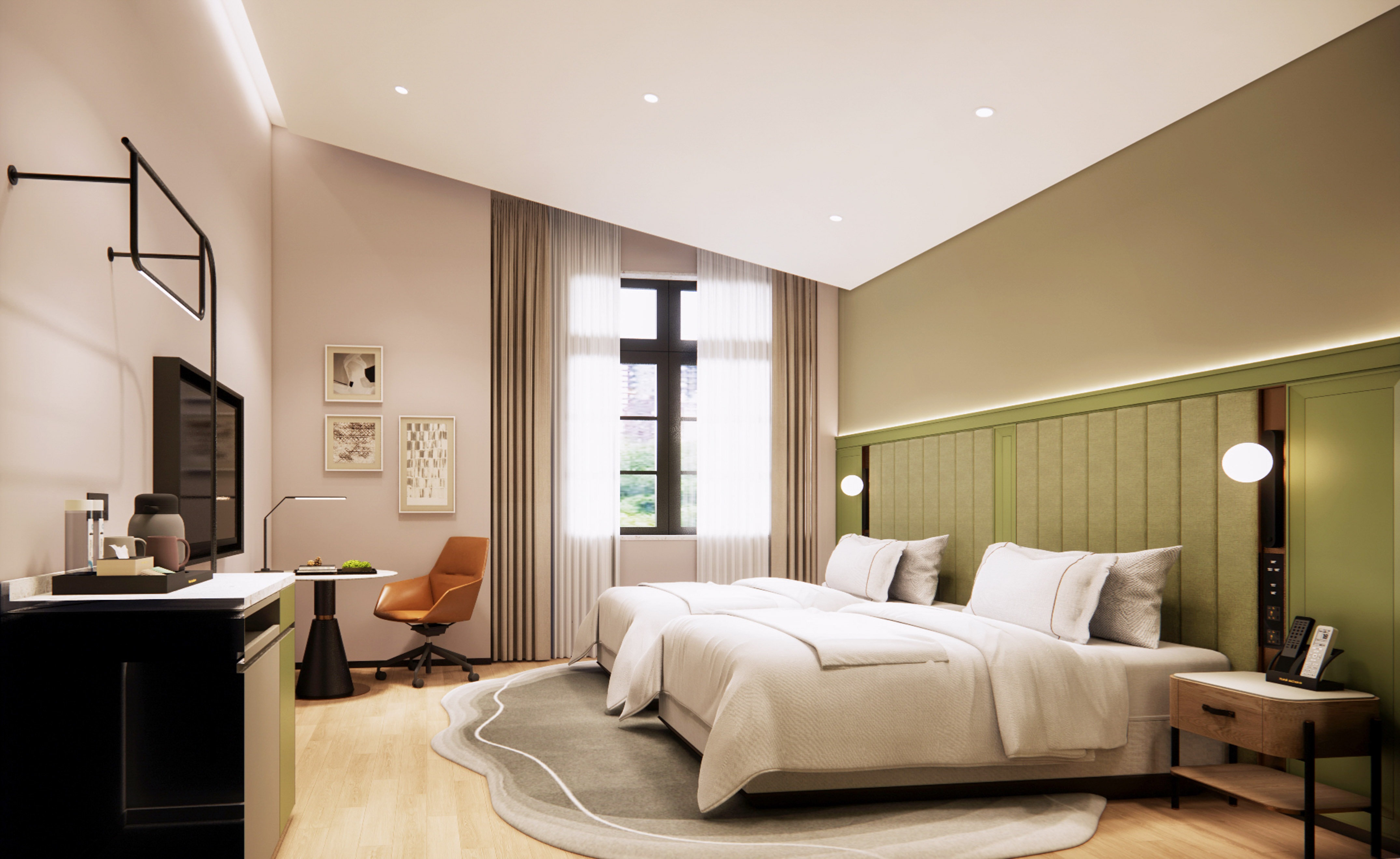 绿意生长的旅居灵感：上海邻家美利亚酒店全新客房以橄榄之韵焕新启幕