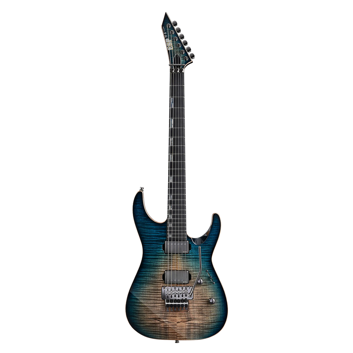 M-II CTM FR/FM Black Aqua Burst C