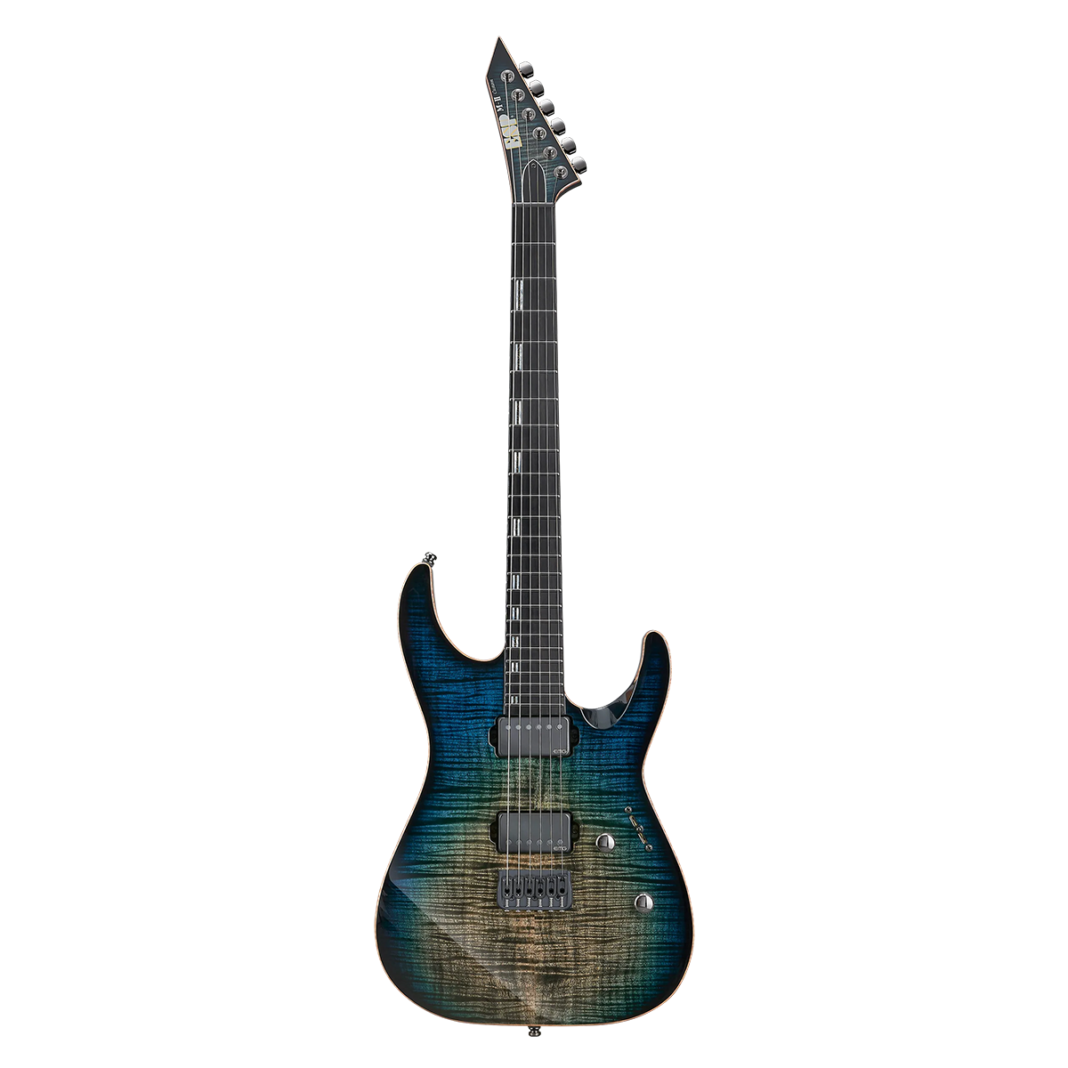 M-II CTM NT/FM Black Aqua Burst C