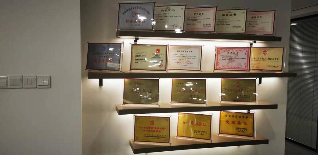 荣誉展示