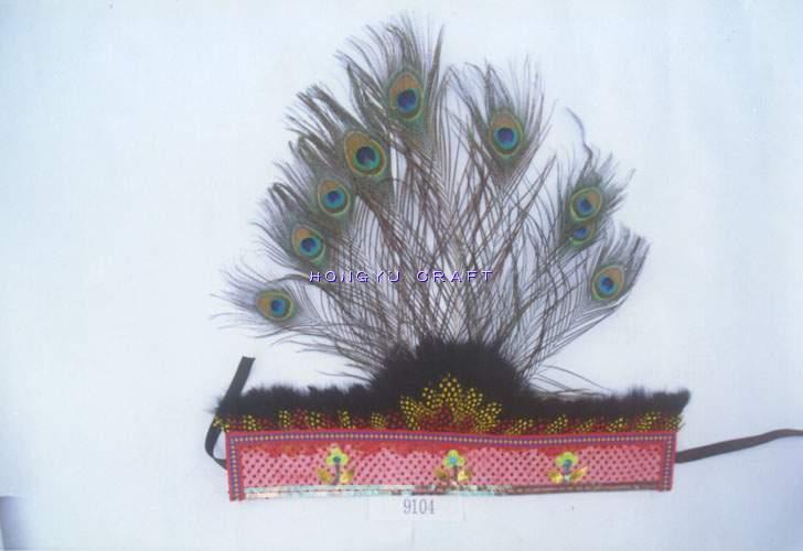 Feather mask
