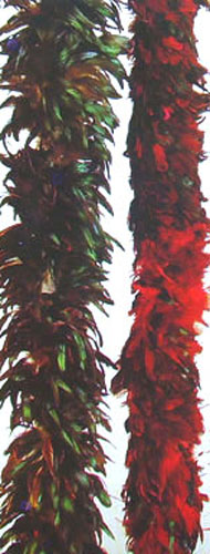 Coque feather boa