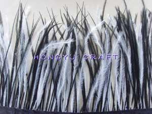 Ostrich feather fringe