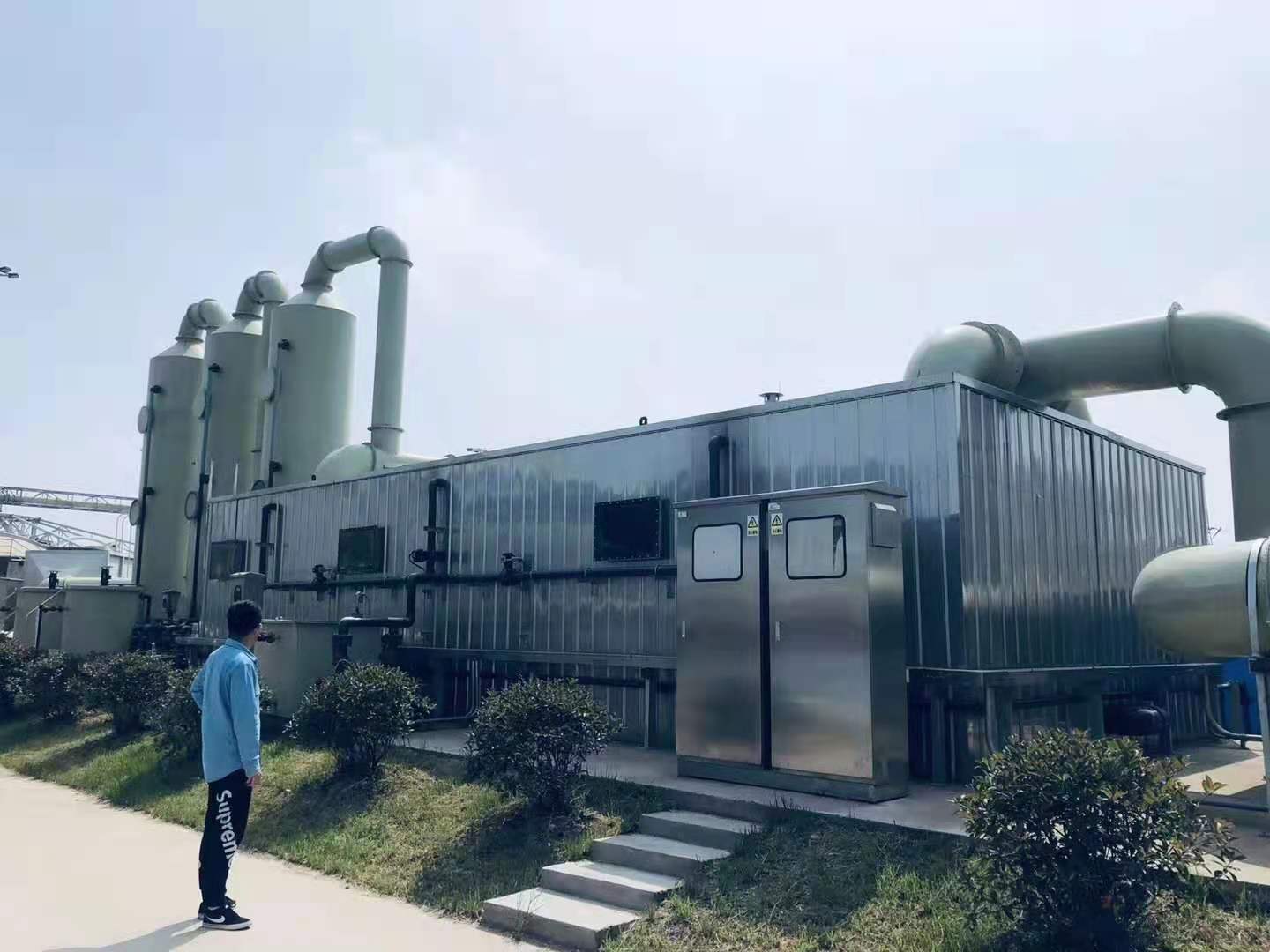 四川資陽市污水廠-廢氣除臭處理