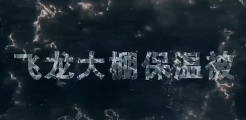 飞龙大棚保温被宣传片