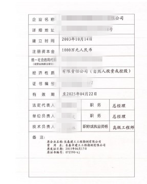 资质证书
