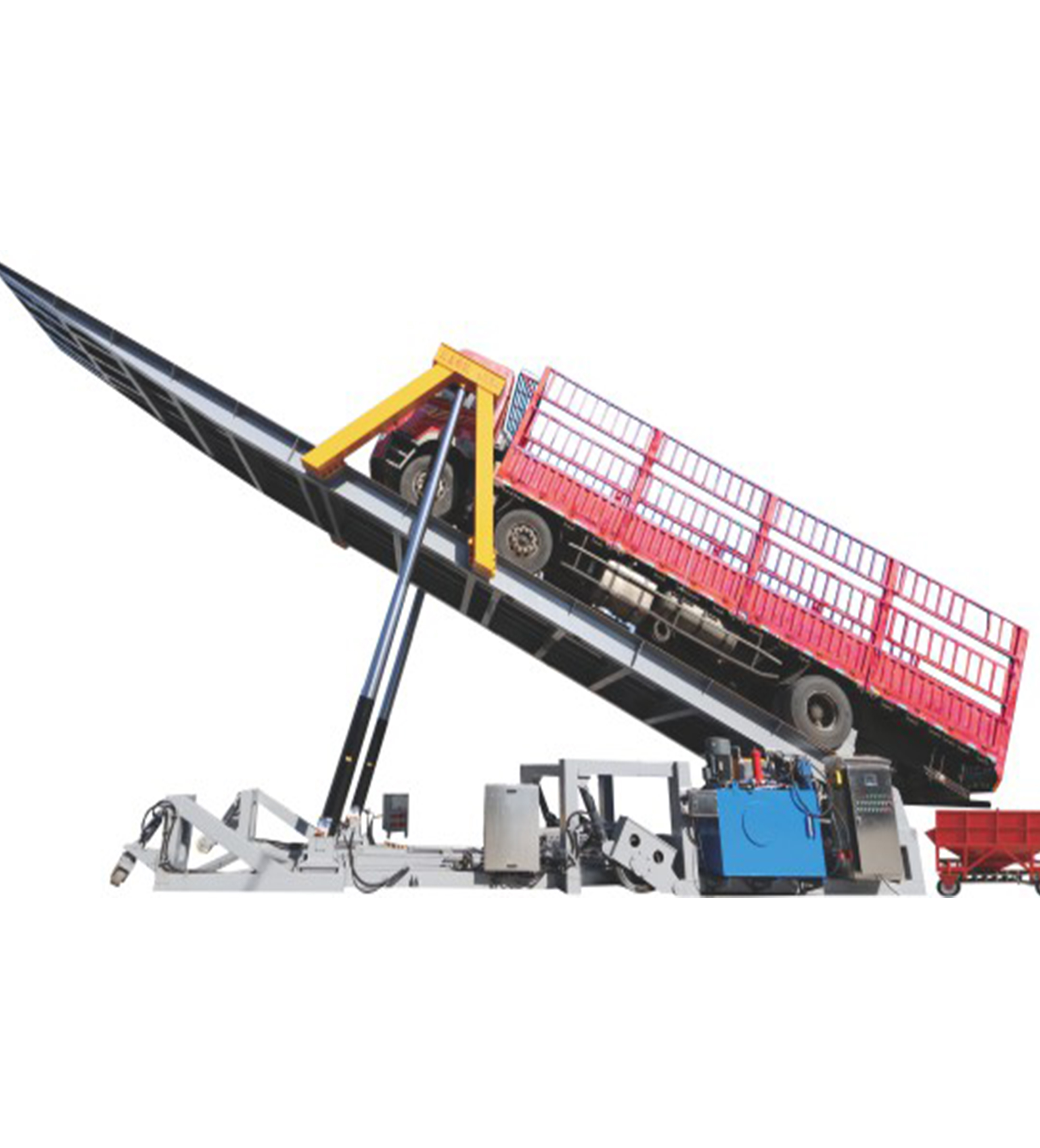 新能源自行走后卸平台