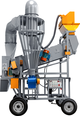 环保单振动清理筛