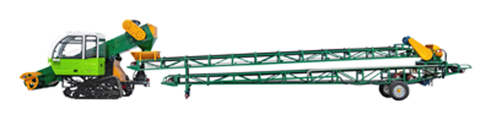 履带式起场扒谷机