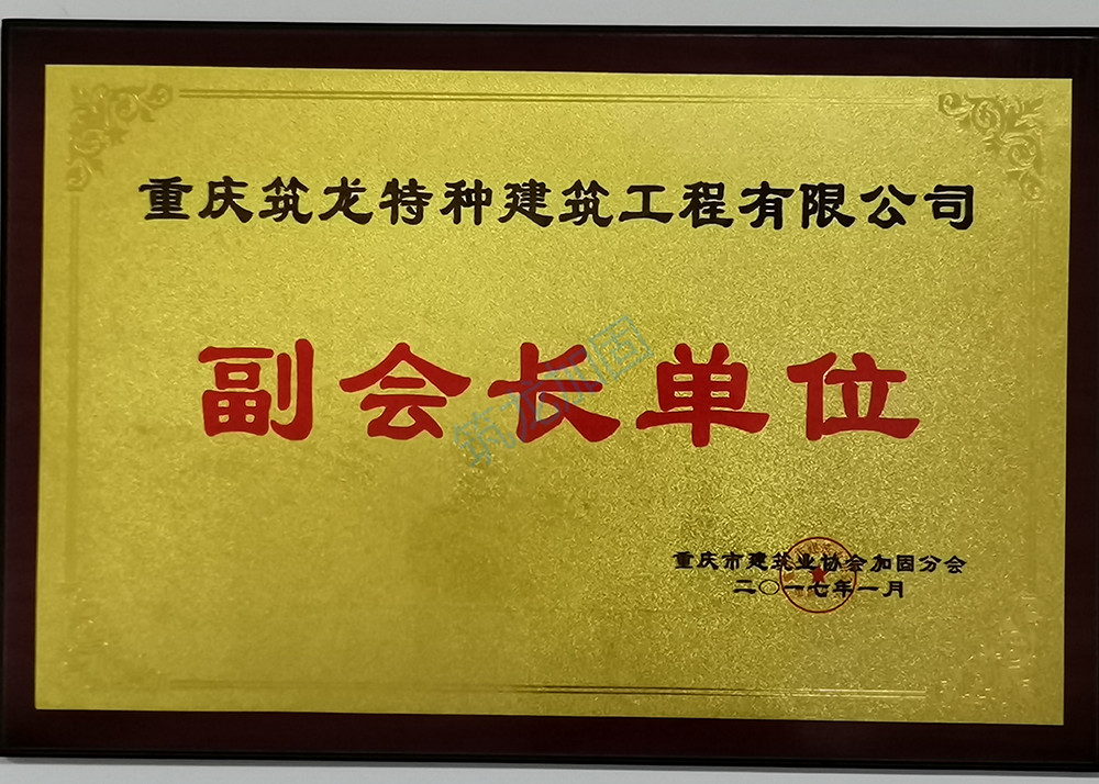 筑龙-重庆加固协会副会长单位
