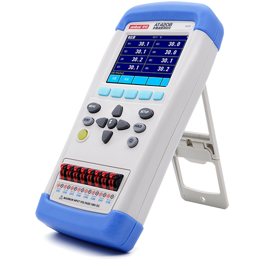 AT4202手持多路温度测试仪