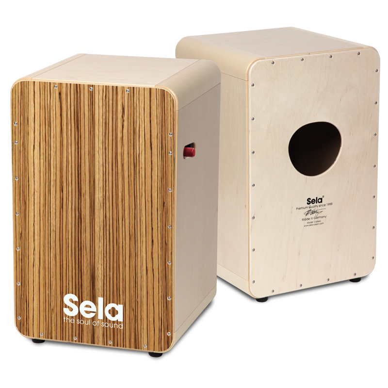 赛乐Sela® CaSela斑马木专业木箱鼓 SE012